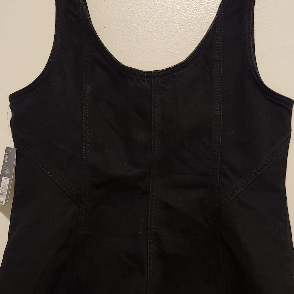 Universal Thread Black Zip-Up Top